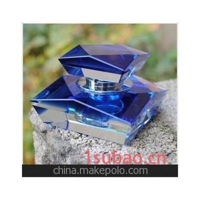 水晶香水座 双面玲珑 汽车香水/车内用品/车内装饰 专业厂家直营