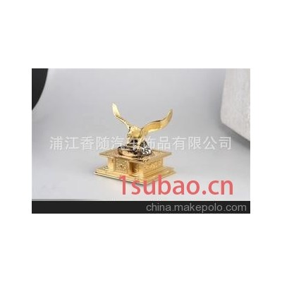 汽车香水瓶 汽车香水 香水瓶 水晶香水座 合金