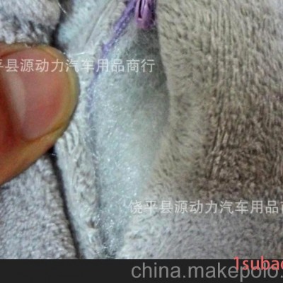 汽车用品 超柔毛绒史努比卡通靠枕 车用头枕颈枕一对装史努比车饰