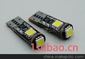 汽车示宽灯T10 3SMD LED汽车灯CANBUS图2