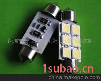 LED车灯 宝马专用双尖阅读灯-6灯牌照灯图6