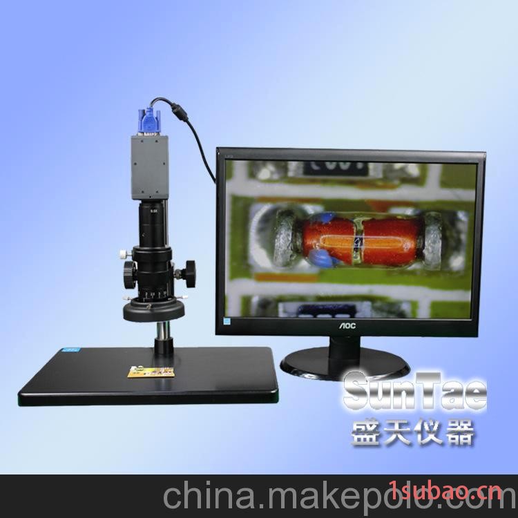专业供应工业显微镜，工业检测光学显微镜，连接显示器，操作简单图3