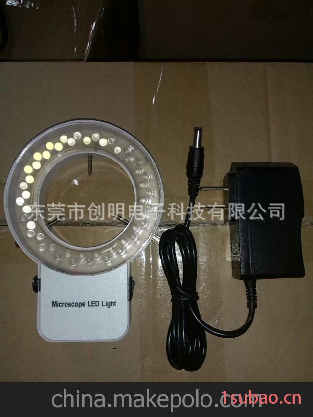 独立适配器!高档连体内径61MM显微镜LED灯,显微镜光源图2