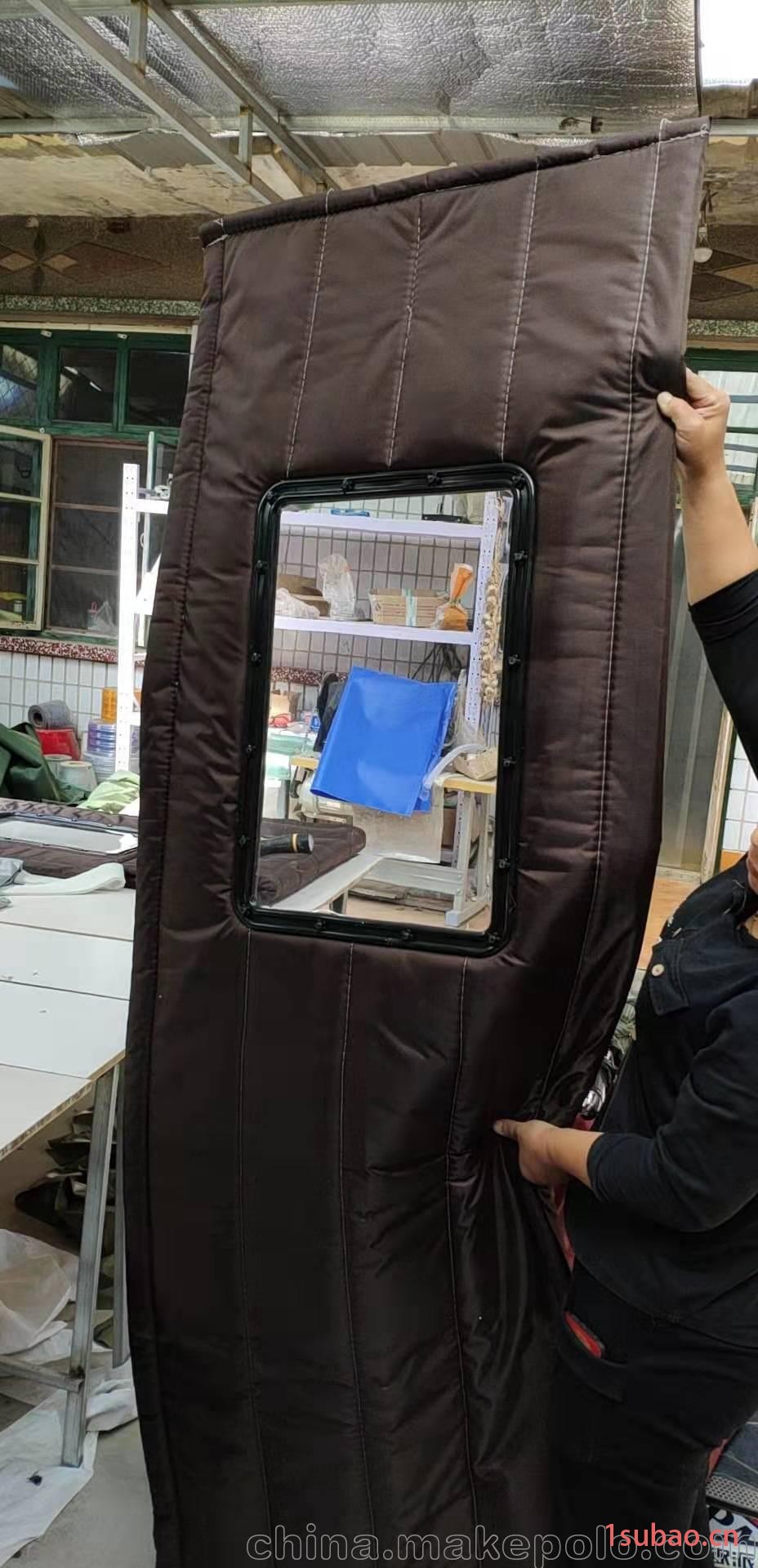 朗利洁销售学校防寒棉门帘 车间保暖棉门帘可选厚度图3
