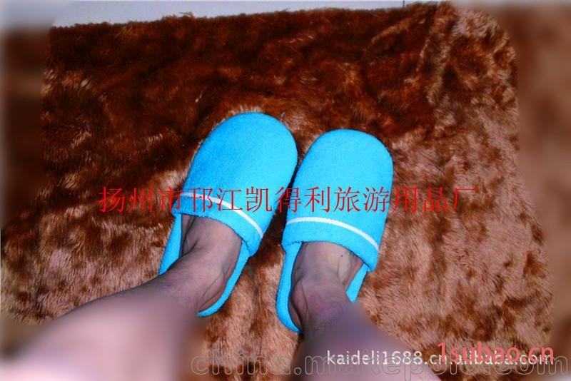 供应出口日本印花短毛绒拖鞋 酒店客房拖鞋 一次性拖鞋 室内拖鞋