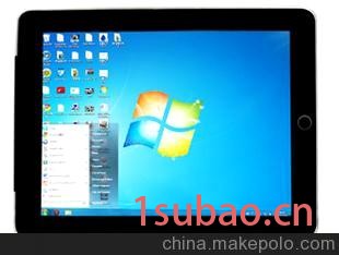 9.7寸 WIN 7 N455 CPU 电容屏平板电脑/9.7寸MID/电容屏/N455平板