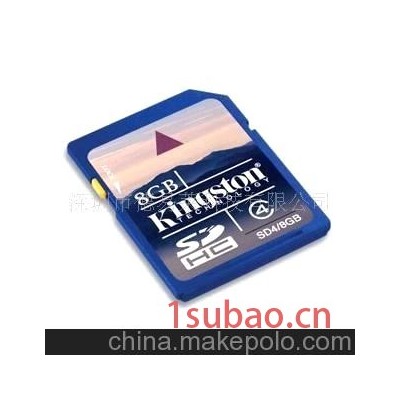 金士顿 SD卡 8GB 正品行货 足容量
