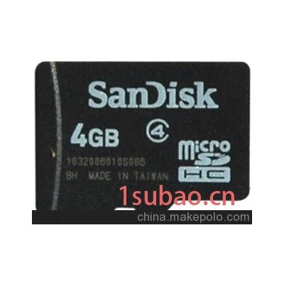 k闪迪 class4 microSD卡 手机存储卡 TF卡 4GB
