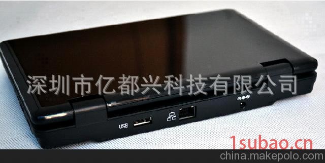 深圳厂家特价直销7寸黑色上网本威盛8650 android2.2