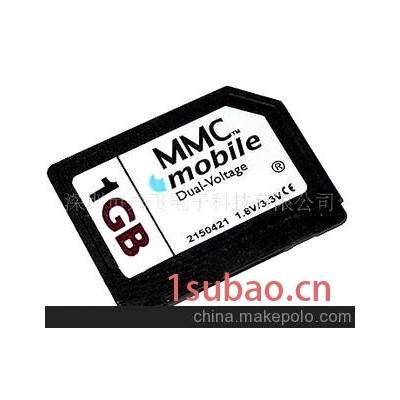 廠家直銷 批發雙電壓MMC Mobile內存卡 DV卡 量多價優