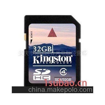 金士顿/正品/行货SD卡32g SDHC CLASS4 数码相机存储卡批发