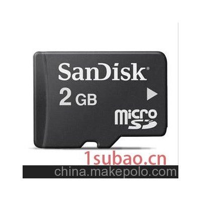 Sandisk/闪迪 TF 卡 2GB手机存储卡 内存卡