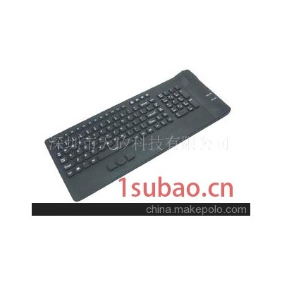 102键内置鼠标的全密封硅胶防水键盘
