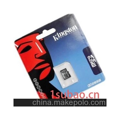行货联保 金士顿8G TF卡micro SD卡class4手机内存卡8GB存储卡