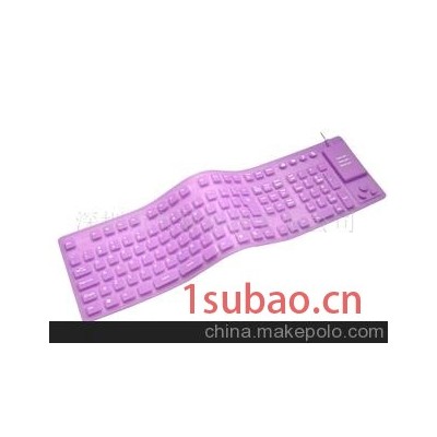 116键内置鼠标的防水软键盘