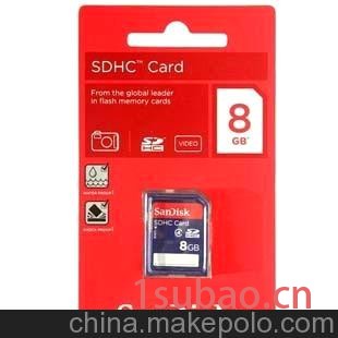 SanDisk/闪迪 SD 8G SD卡 SDHC 高速 8G内存卡 8G相机存储卡图2