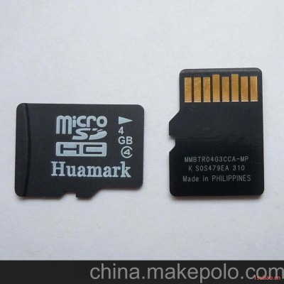 华马huamark micro SD卡手机闪存卡 TF4G 存储卡 批发