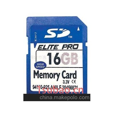 廠家批發 (YBLS016GBA) 高速16GB sd卡 量多價優