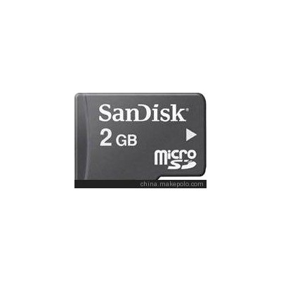 广州鸿达广东代理 SanDisk 闪迪 MicroSD（TF）卡 手机卡 2GB