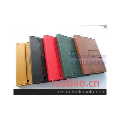 供货批发IPAD2无线蓝牙皮套键盘支持IPAD1 IPAD2代绿色