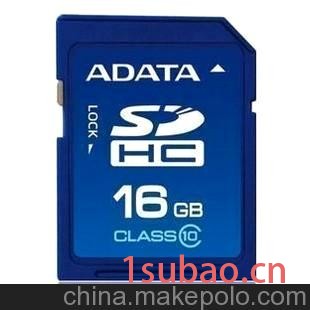 威剛 16G SD卡 SDHC class10 高速相機(jī)內(nèi)存卡 存儲卡