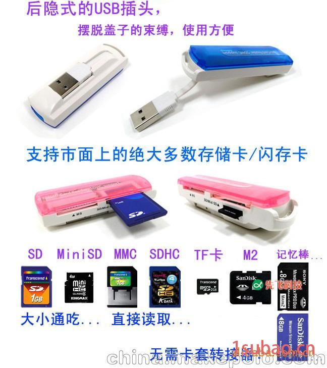 USB转U盘专用TF读卡器图4