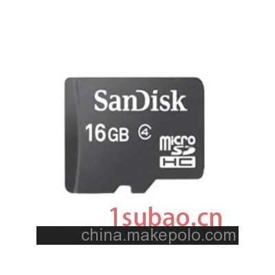 SandDisk手机内存卡16G闪迪TF卡16GMicroSD内存卡批发