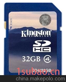 金士顿SD卡 相机卡 存储卡 Kingston SD card 32G/32GB