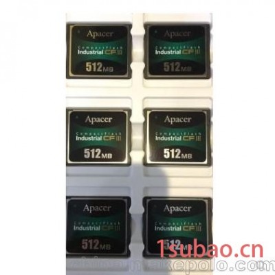 Apacer宇瞻CF卡3代512M SLC常温AP-CF512ME3NR-NRQ