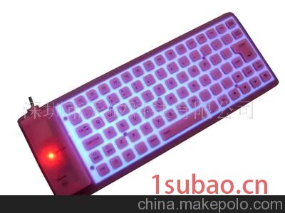 85键冷光可折叠键盘图3