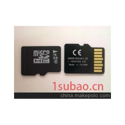 TF闪存卡16GB, 闪存卡Micro SDHC 16GB
