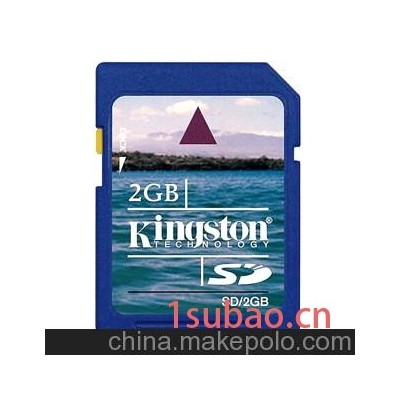 金士顿 kingston 2G 2GB SD 存储卡 SD卡 闪存卡 相机卡 正品行货
