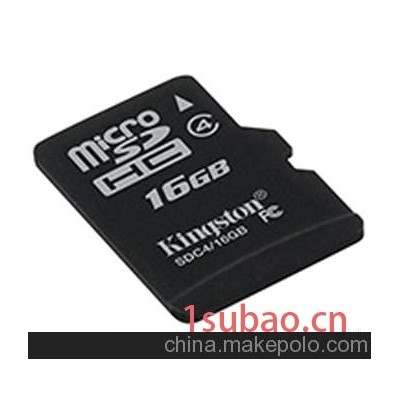 KingSton/金士顿 TF/Micro SD(16G) class4手机内存卡足量批发