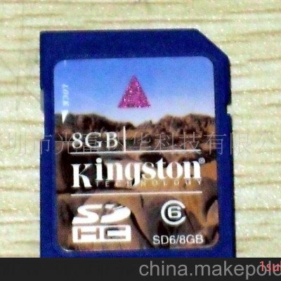 u盘工厂生产4G8GSD卡，MINISD卡，CF卡，TF卡，(图) 04-274G8G
