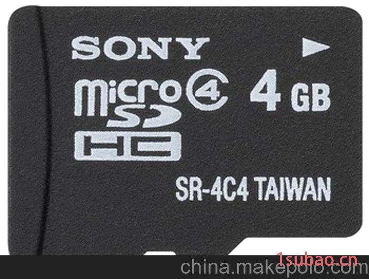 SONY/索尼TF卡4GB手機存儲卡4gtf卡手機內存卡tf4g閃存卡正品包郵