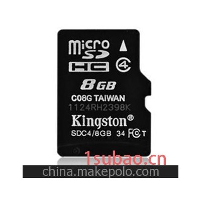 Kingston 8GB Class4 TF(micro SD) 存储卡