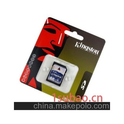 金士顿 kingston 4G 4GB SD 存储卡 SD卡 闪存卡 相机卡 正品行货