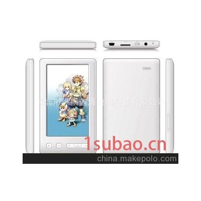 厂家直销批发供应EB-1439-4.3寸彩屏触摸电子书 4G 电子词典