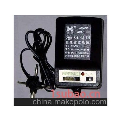 新英電器 XY-308 穩壓電源可調電壓1.5V 3V 4.5V 6V 9V 12V 0.6A