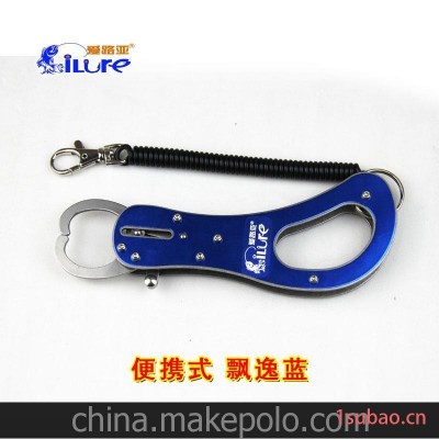 爱路亚渔具不锈钢多功能控鱼器/钓鱼工具/便携夹鱼钳渔具配件批发