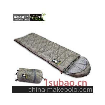 爱菲碧尔斯0℃迷彩信封带帽可拆可拼接成人睡袋野营户外午休睡袋