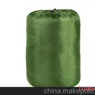 信封带帽 露营 野营 午休睡袋 户外用品 睡袋厂家直销 200g军绿色