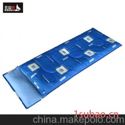 北山狼户外超轻野营睡袋 全棉成人春秋睡袋 午休睡袋 雪月SL027