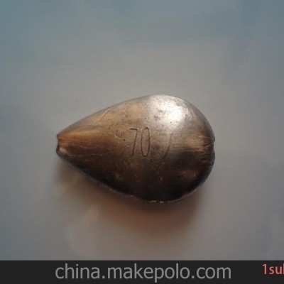 渔具用品 海钓铅坠 鸡心通心海竿坠 规格齐全 价格优惠