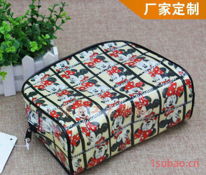 专业生产定制彩色化妆品袋软胶PVC洗漱包PVC袋/旅行收纳包装图2