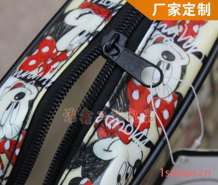 专业生产定制彩色化妆品袋软胶PVC洗漱包PVC袋/旅行收纳包装图3