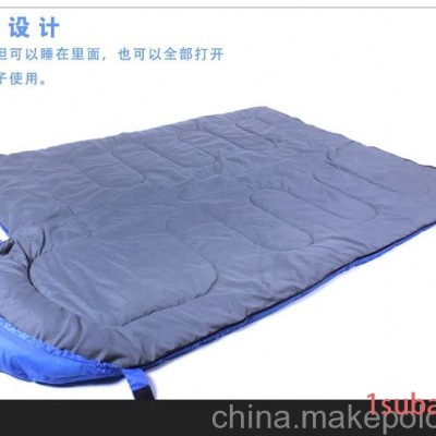 户外用品 户外野营睡袋 夏季午休露营睡袋 200g信封带帽睡袋批发
