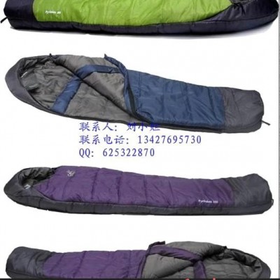 专业野营睡袋 中空棉睡袋户外睡袋 sleeping bag