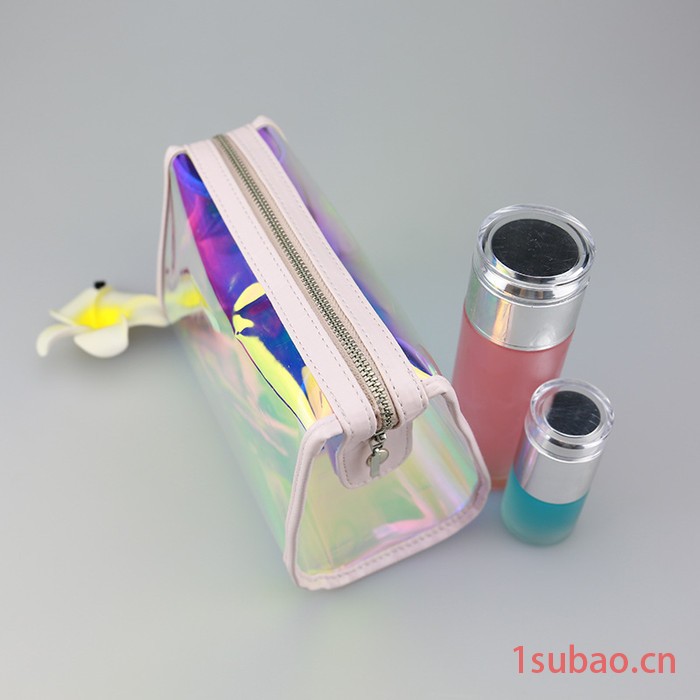 tpu透明化妆包韩版女士旅行防水洗漱包定制礼品袋塑料拉链袋图2