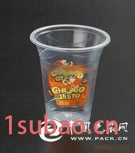 天泉塑料制品供应价位合理的一次性彩印杯_一次性彩印杯